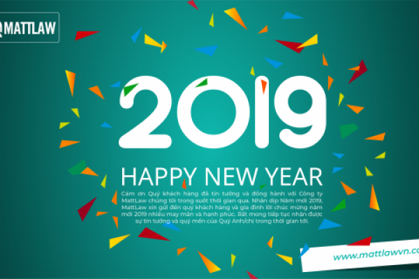 CHÚC NĂM MỚI 2019 NHIỀU MAY MẮN VÀ HẠNH PHÚC