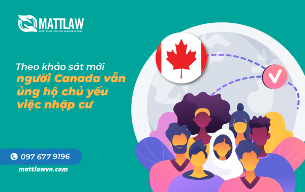 Theo khảo sát mới, người Canada vẫn ủng hộ chủ yếu việc nhập cư