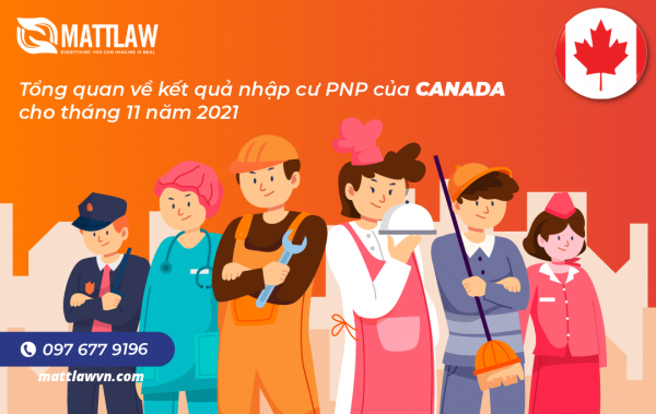 Tổng quan về kết quả nhập cư PNP của Canada cho tháng 11 năm 2021