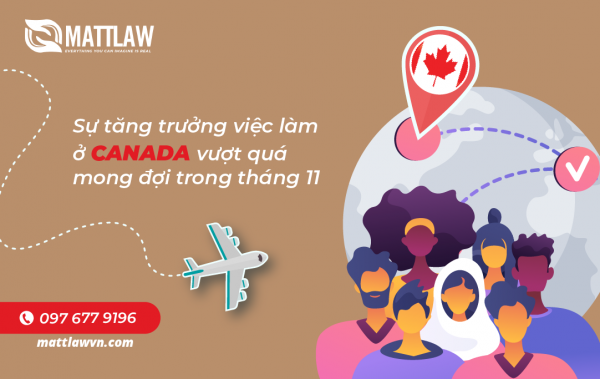 Sự tăng trưởng việc làm ở Canada vượt quá mong đợi trong tháng 11