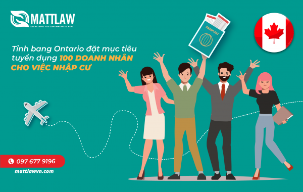 Tỉnh bang Ontario đặt mục tiêu tuyển dụng 100 doanh nhân cho việc nhập cư