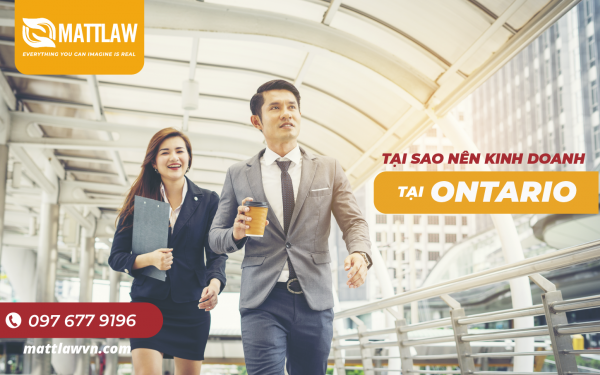 Tại sao nên kinh doanh tại Ontario?