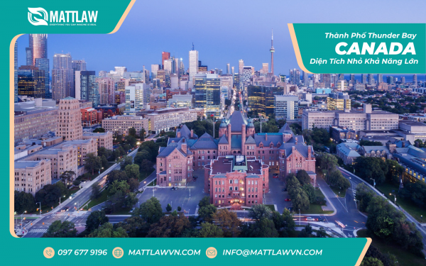 Thành phố Thunder Bay Canada-Diện tích nhỏ khả năng lớn.