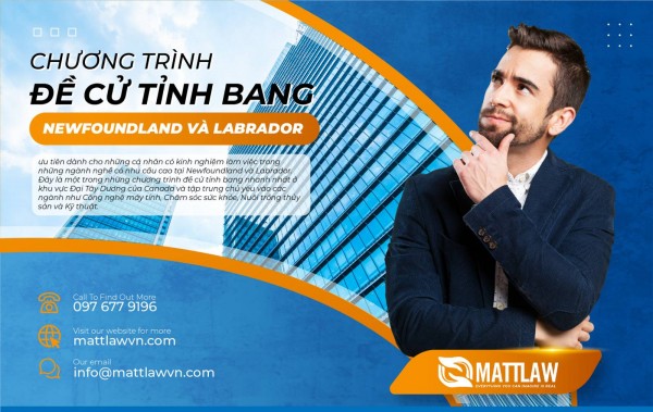 CHƯƠNG TRÌNH ĐỀ CỬ TỈNH BANG NEWFOUNDLAND VÀ LABRADOR