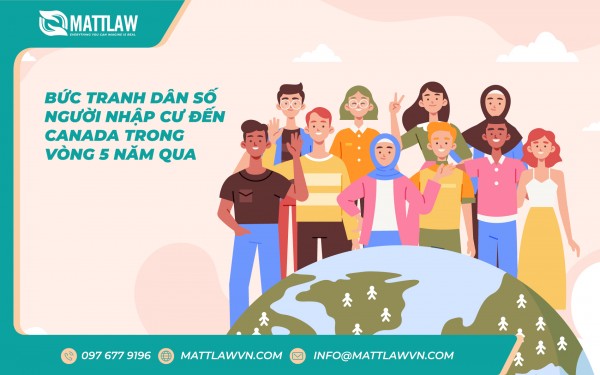 Bức Tranh Dân Số Người Nhập Cư Đến Canada Trong Vòng 5 Năm Qua