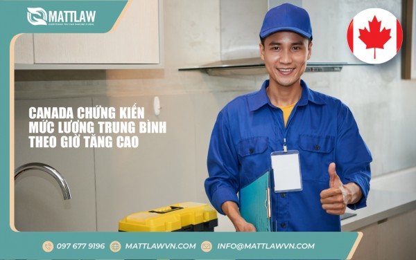 Canada Chứng Kiến Mức Lương Trung Bình Theo Giờ Tăng Cao